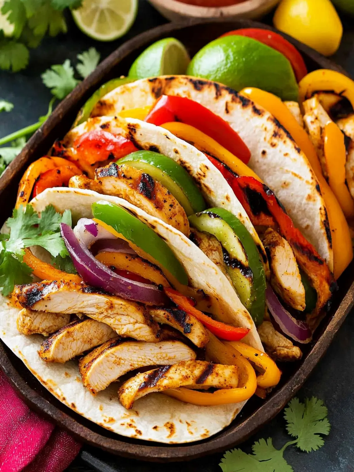 Sizzle Up Flavorful Grilled Chicken Fajitas at Home 2 Grilled Chicken Fajitas