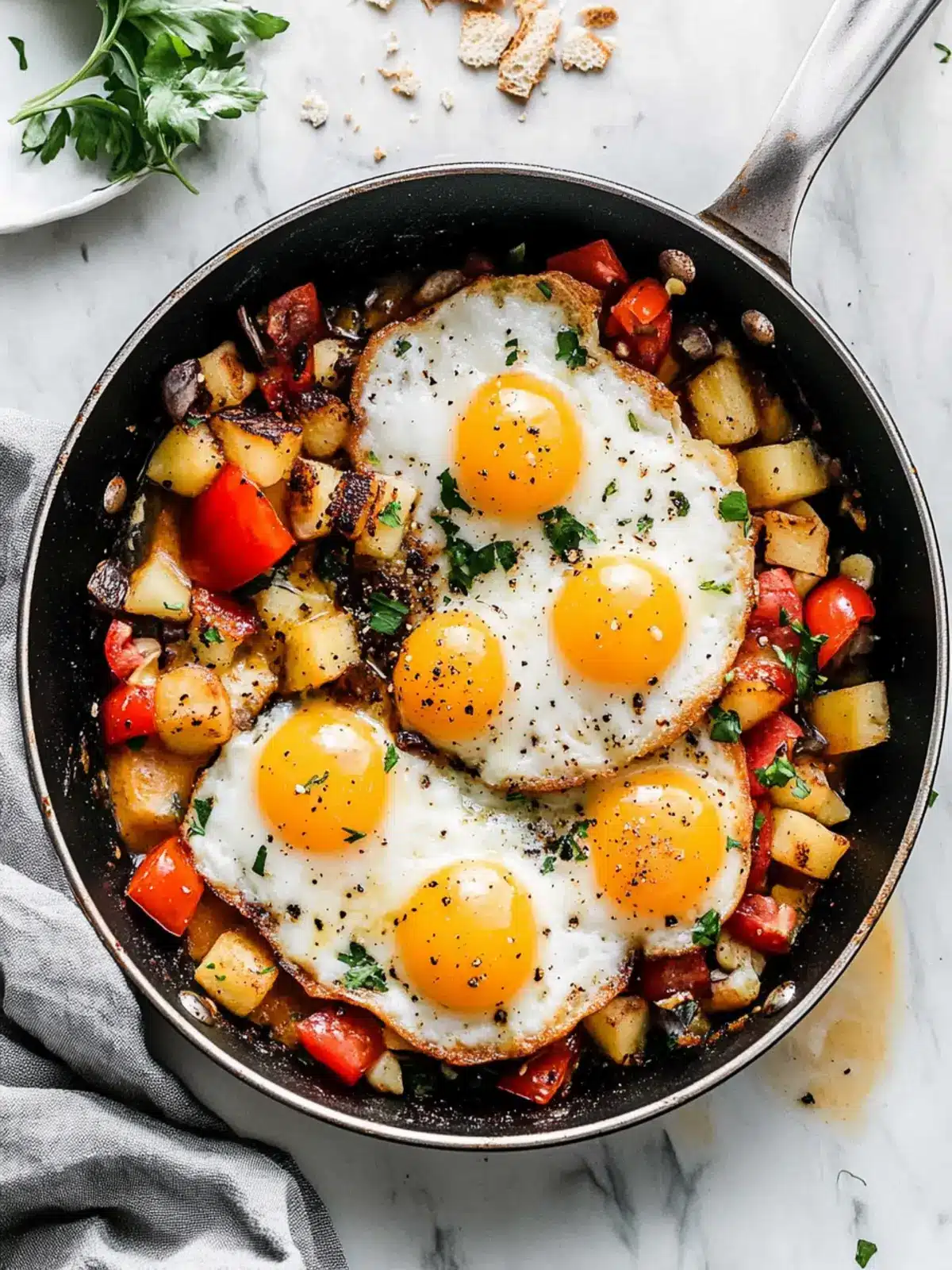 Sizzling Breakfast Skillet: A Hearty Morning Delight 5 Breakfast Skillet