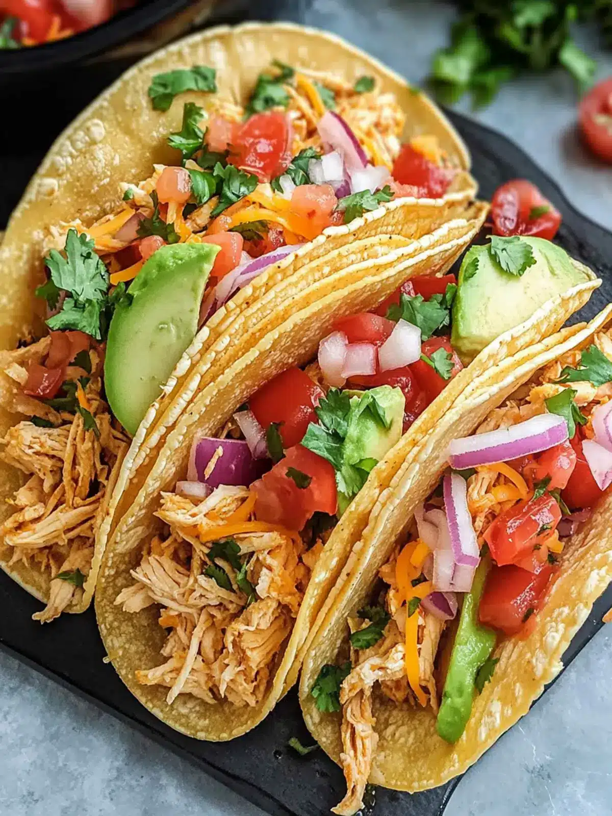 Crockpot Chicken Tacos: Effortless Flavor for Busy Nights 2 Crockpot Chicken Tacos