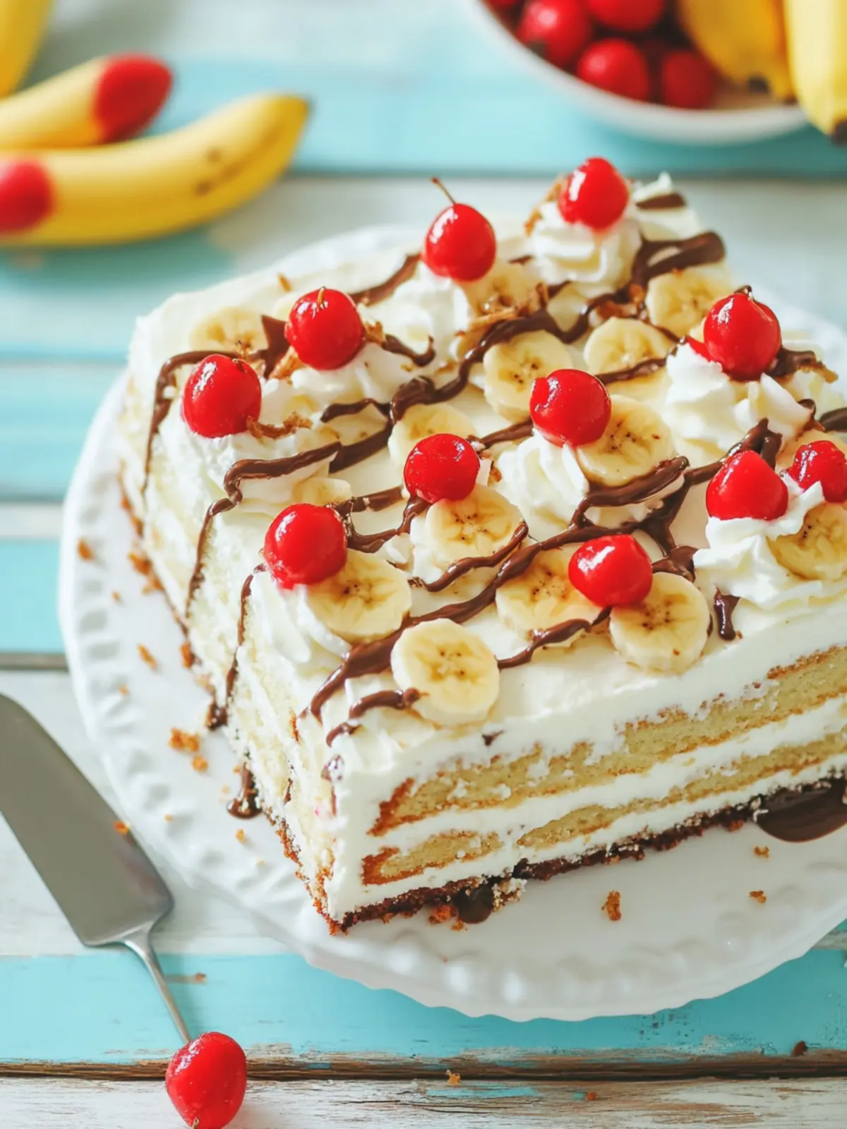 Irresistible Banana Split Cake: Your New Dessert Obsession 3 Banana Split Cake