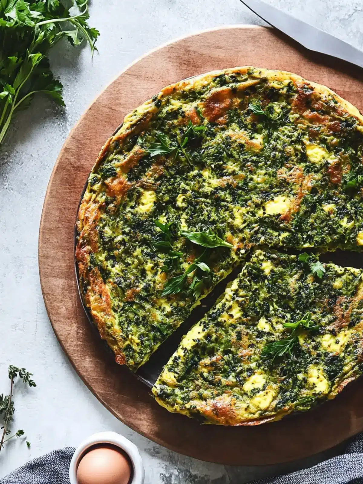 Irresistible Spring Herb Egg Frittata for Your Brunch Table 4 Spring Herb Egg Frittata