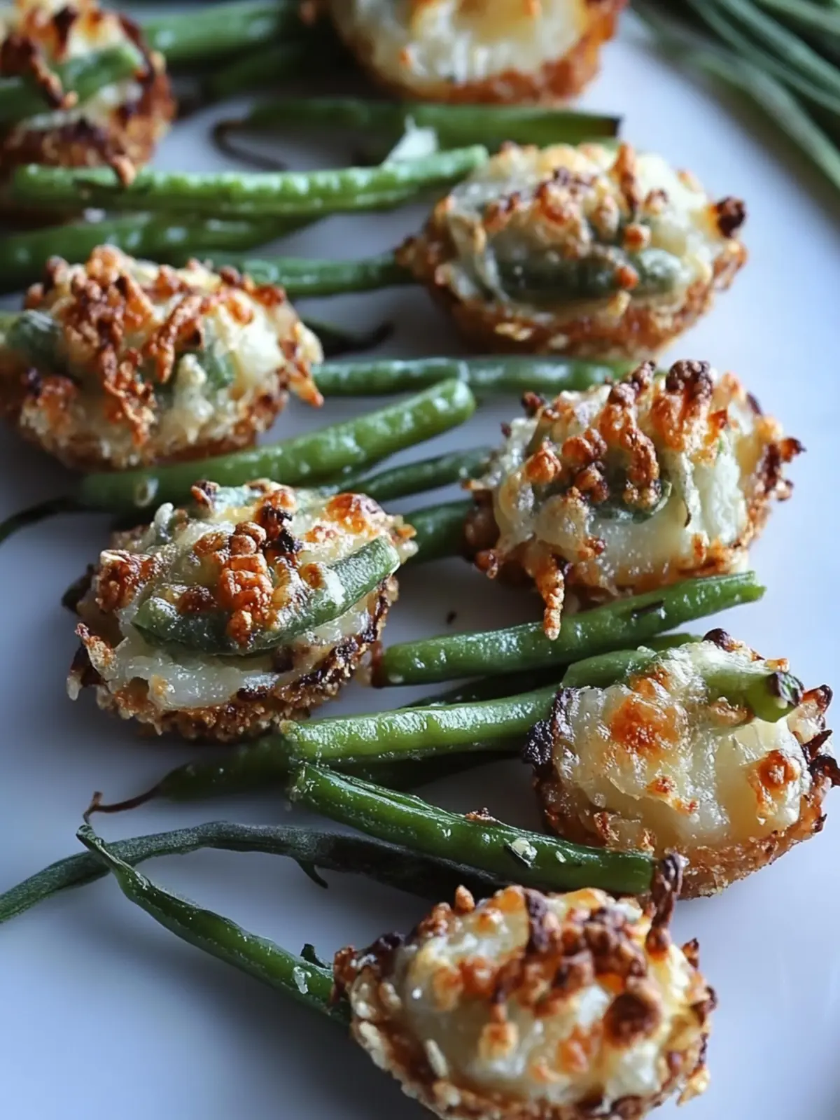 Crispy Green Bean Casserole Bites You Can't Resist 5 Green Bean Casserole Bites