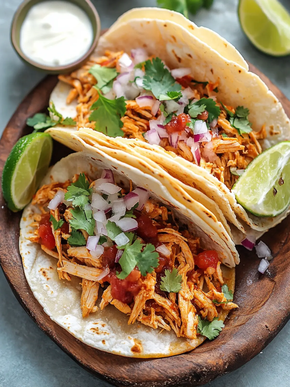 Easy Crockpot Chicken Tacos That Will Wow Your Taste Buds 5 Crockpot Chicken Tacos
