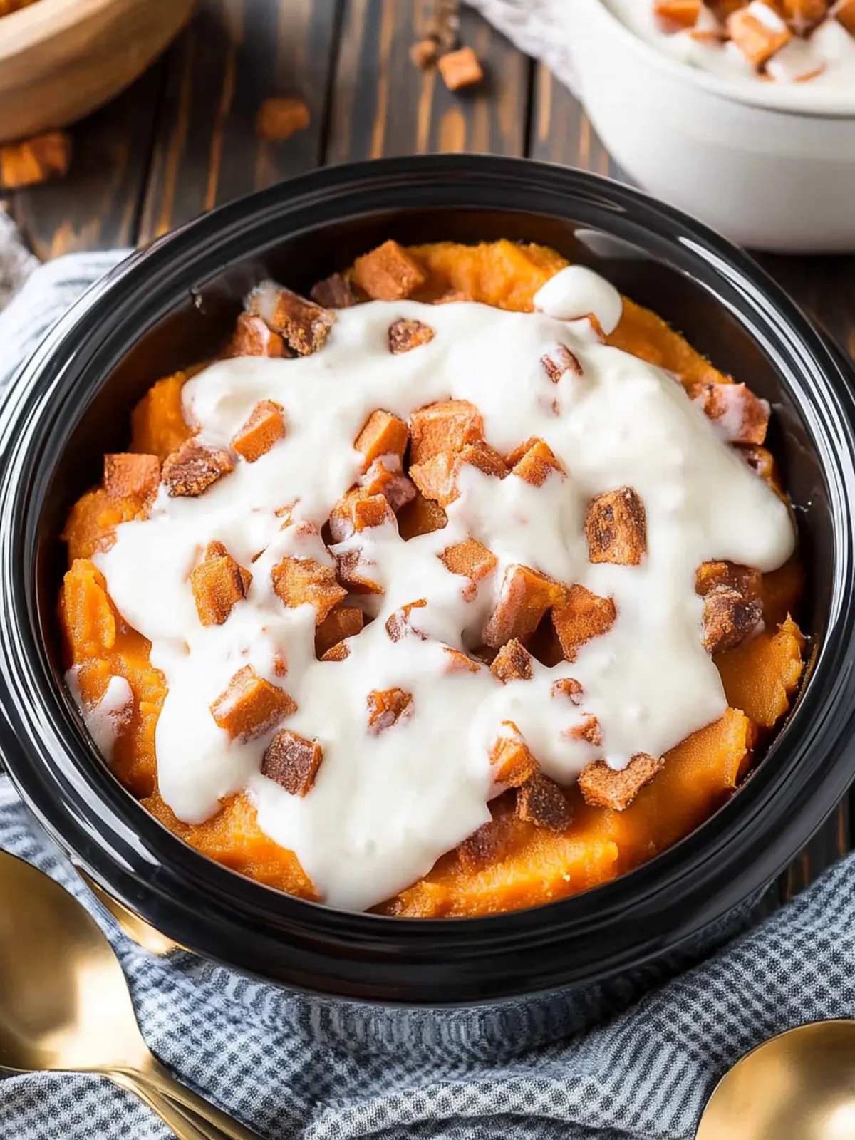 Irresistible Crockpot Sweet Potato Casserole You'll Love 3 Crockpot Sweet Potato Casserole