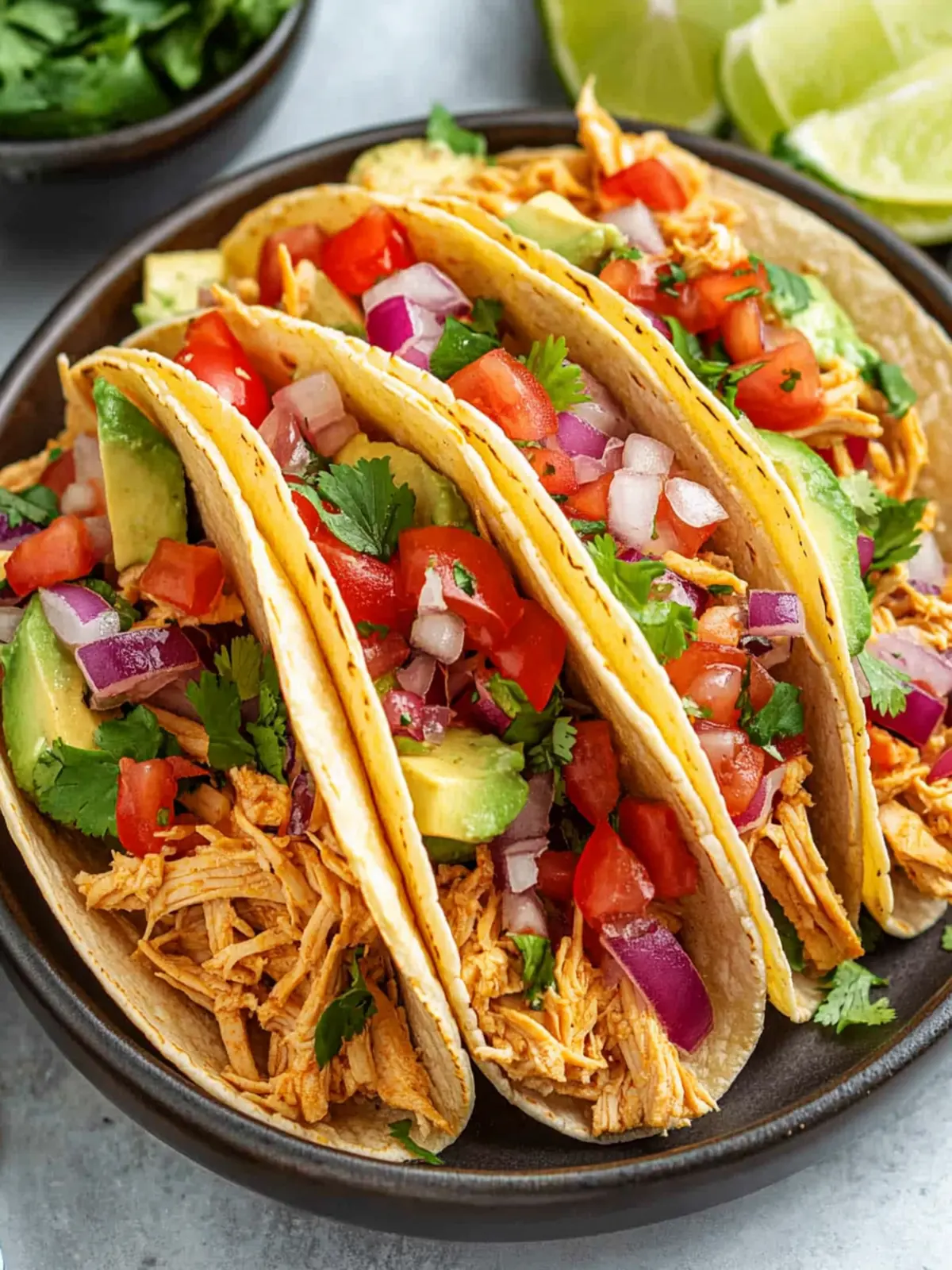 Crockpot Chicken Tacos: Effortless Flavor for Busy Nights 5 Crockpot Chicken Tacos