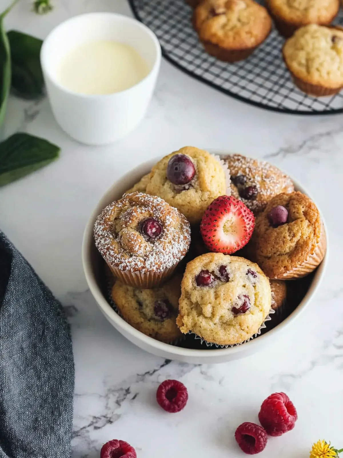 One-Bowl Muffins: Quick, Easy, and Irresistibly Delicious 4 One-Bowl Muffins