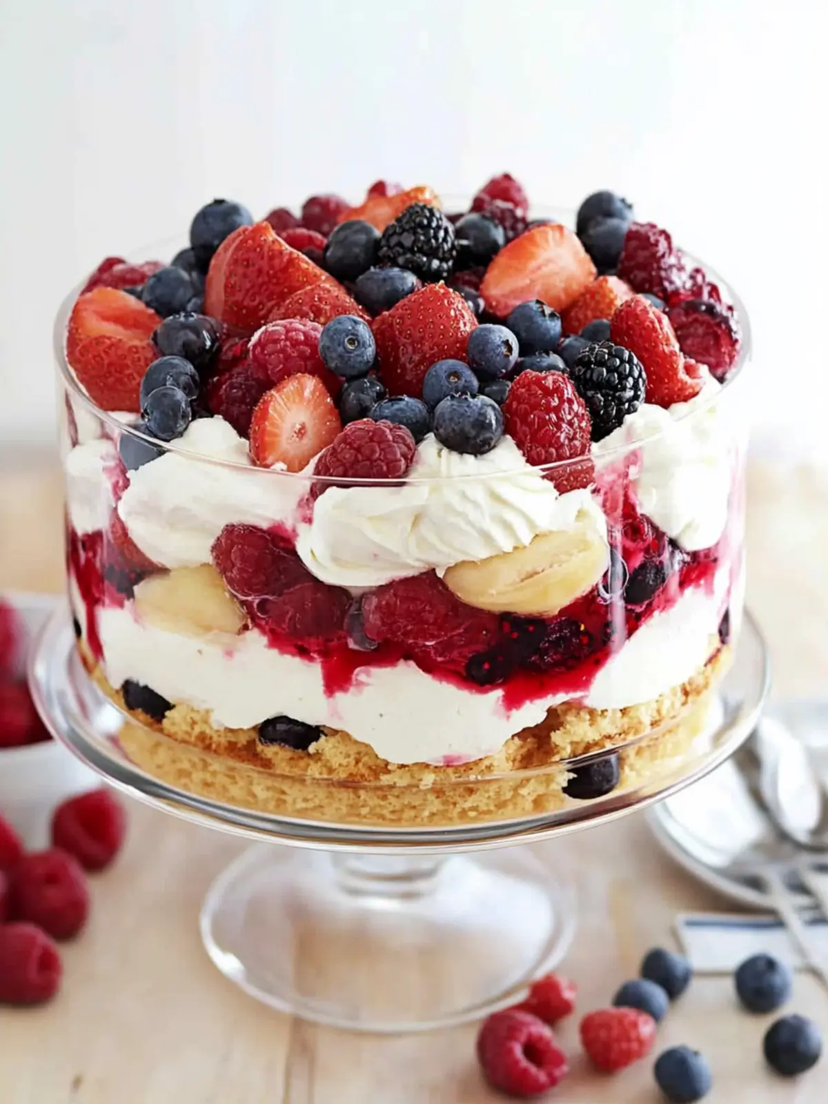 Indulge in Angel Food Berry Trifle for a Sweet Summer Treat 2 Angel Food Berry Trifle