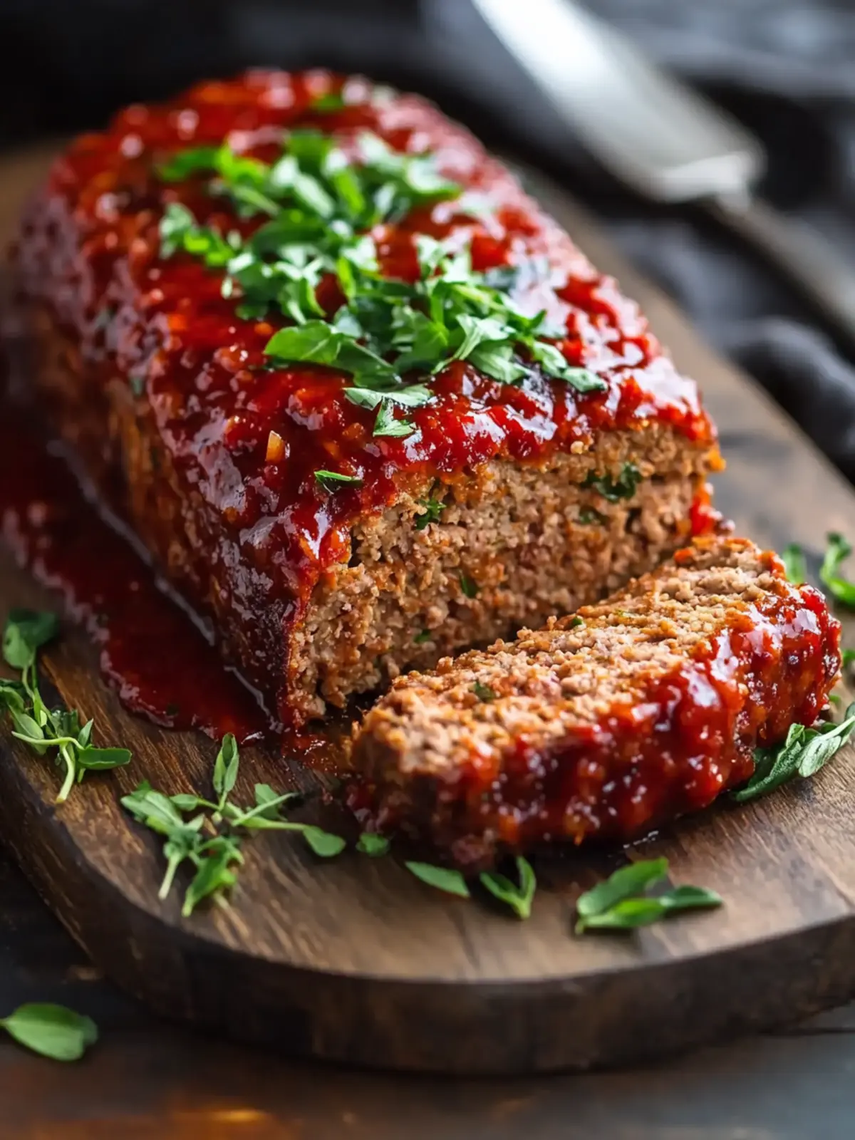 Marinara Glazed Meatloaf: Comfort Food Made Simple 3 Marinara Glazed Meatloaf