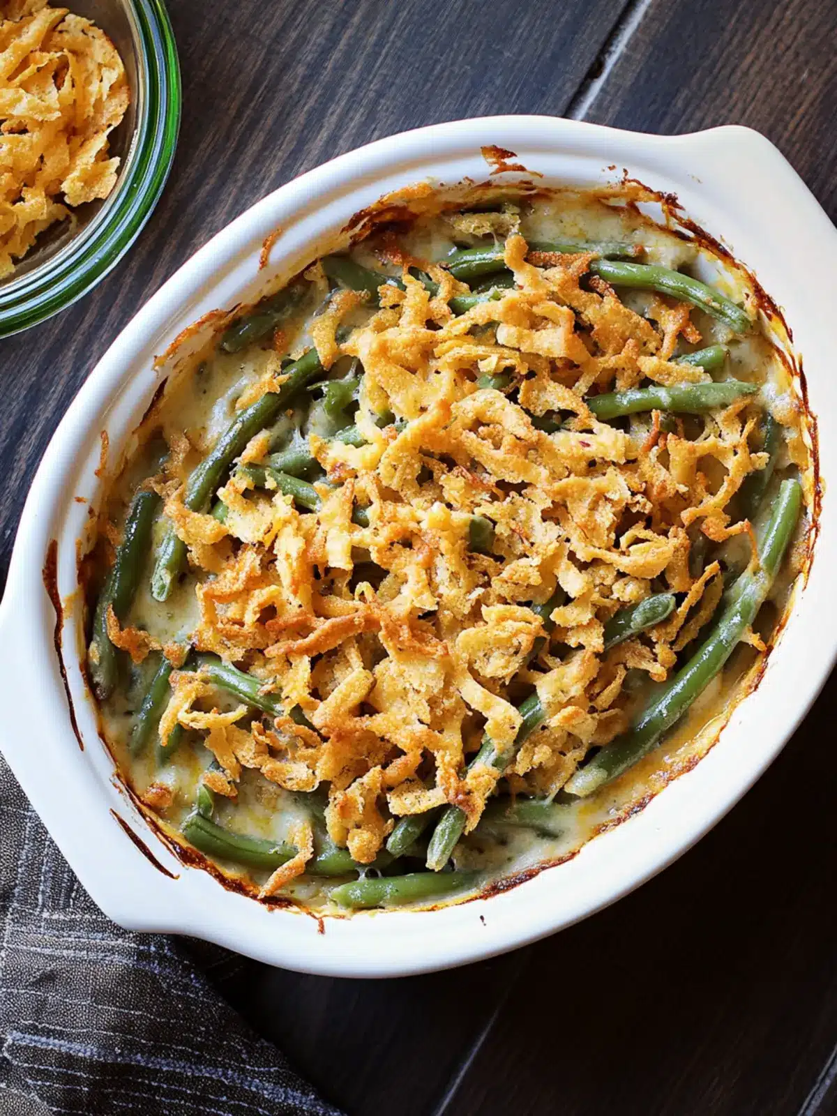 Cheesy Green Bean Casserole That Will Wow Any Dinner Guest 2 Cheesy Green Bean Casserole