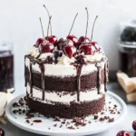 Decadent Black Forest Cake with Brandy Cherry Bliss 7 Black Forest Cake