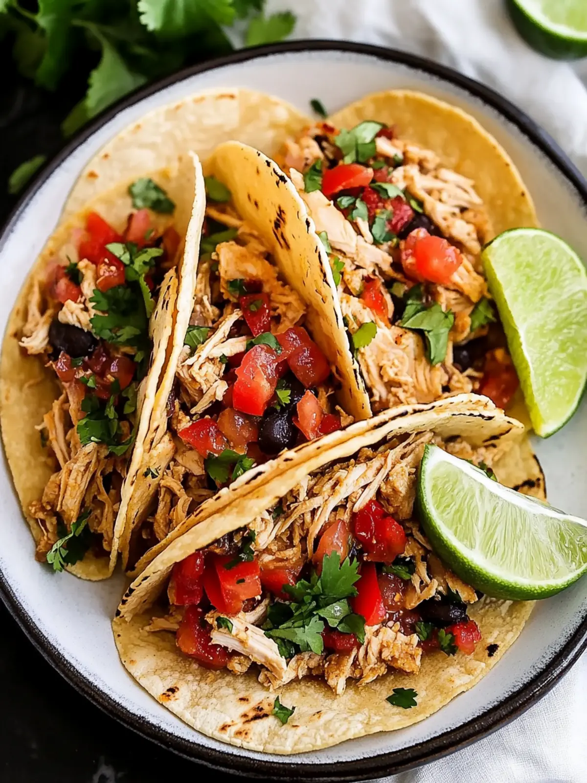 Get Taco Night Ready with Crock Pot Chicken Taco Meat 5 Crock Pot Chicken Taco Meat