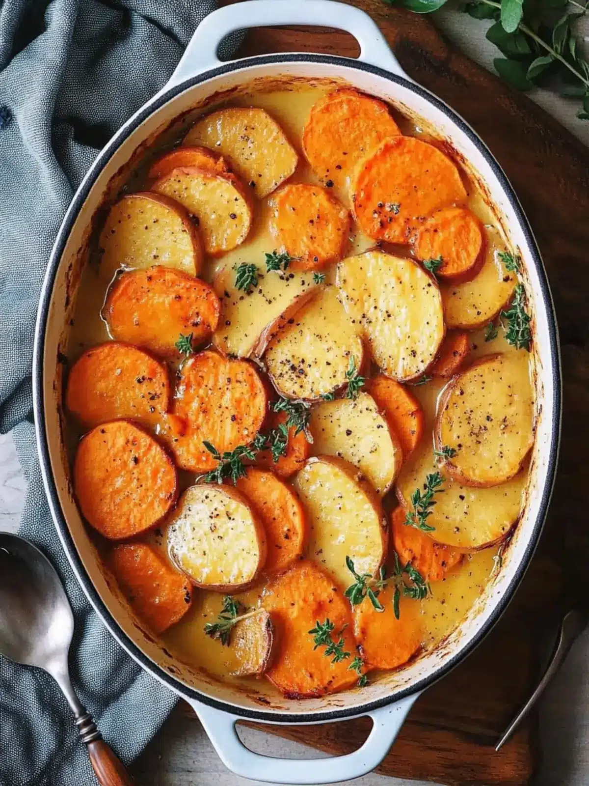 Vegan Scalloped Sweet Potatoes with Coconut Milk Delight 5 Vegan Scalloped Sweet Potatoes with Coconut Milk