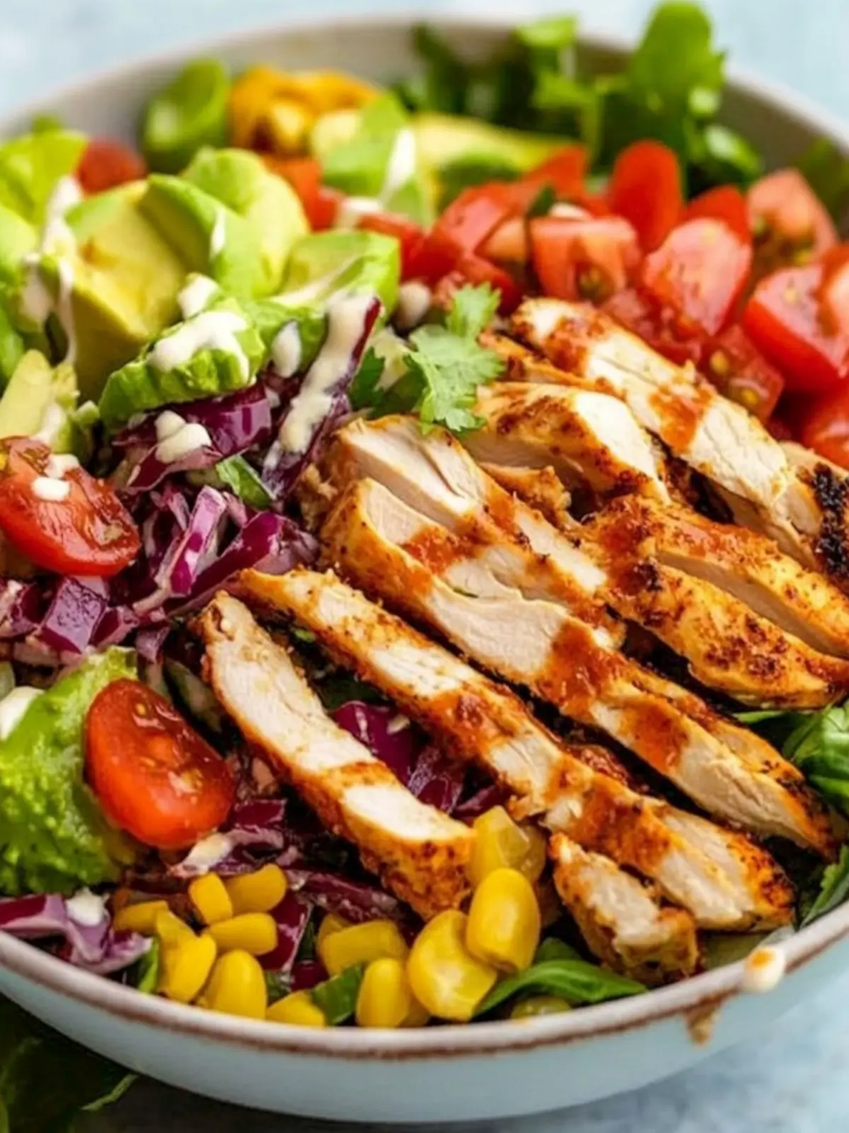 Santa Fe Chicken Salad: A Zesty Twist on Fresh Flavors 2 Santa Fe Chicken Salad