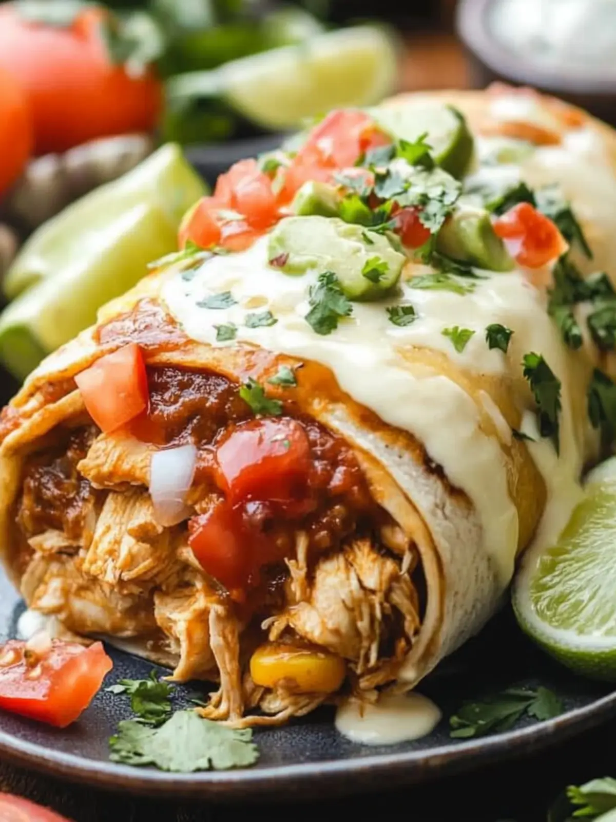 Smothered Chicken Burritos That Will Wow Your Taste Buds 4 Smothered Chicken Burritos