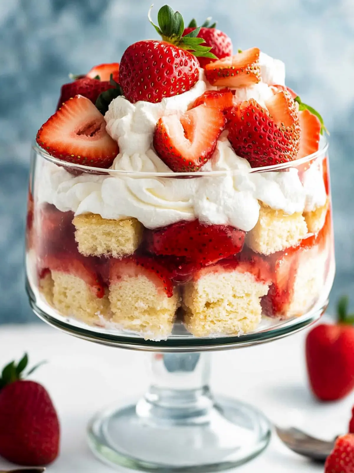 Delicious Strawberry Shortcake Trifle: An Easy Sweet Treat 2 Strawberry Shortcake Trifle