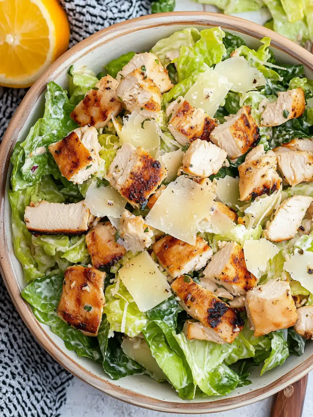 Herb-Infused Grilled Chicken Caesar Salad You'll Love 3 Grilled Chicken Caesar Salad
