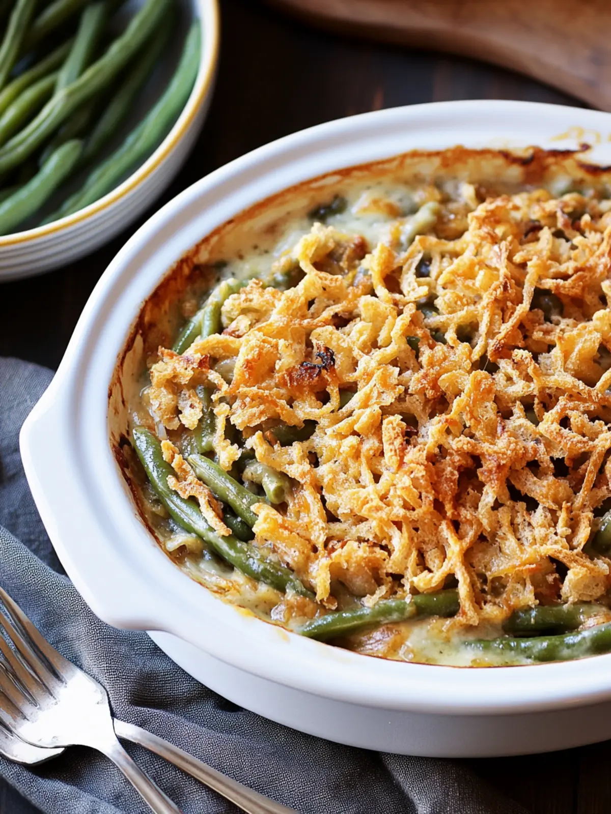 Cheesy Green Bean Casserole That Will Wow Any Dinner Guest 3 Cheesy Green Bean Casserole