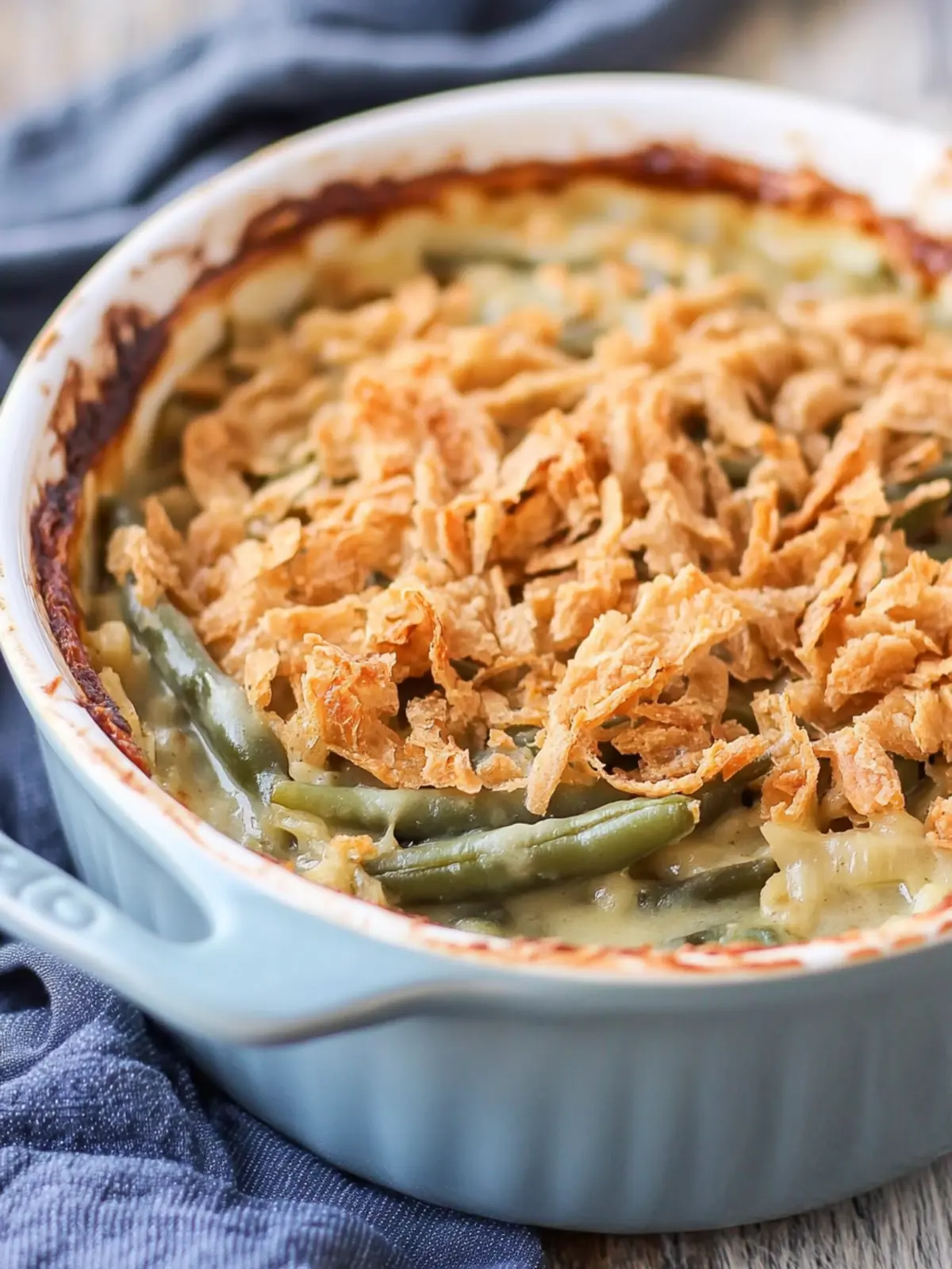 Savory Green Bean Casserole: A Homemade Classic Delight 2 Green Bean Casserole