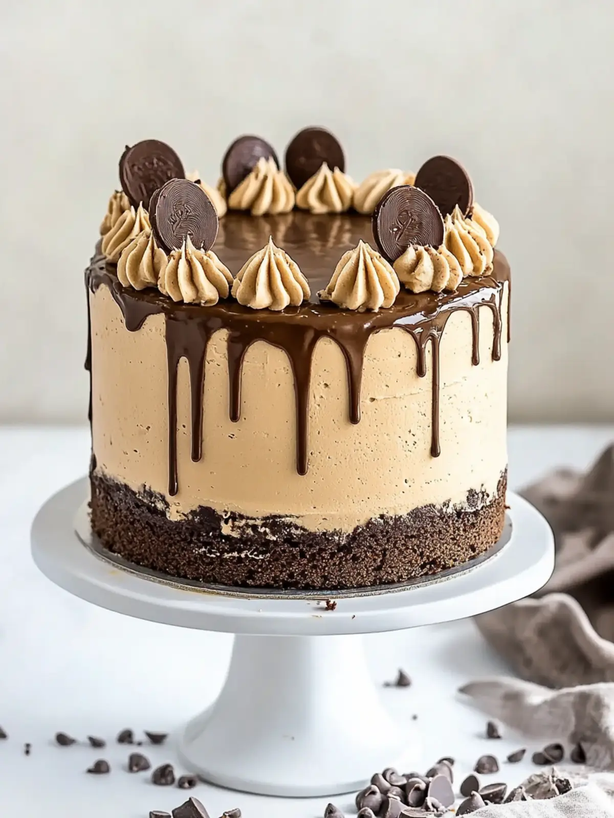 Irresistible Peanut Butter Chocolate Cake for Sweet Lovers 2 Peanut Butter Chocolate Cake