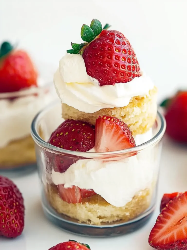 Mini Strawberry Shortcake