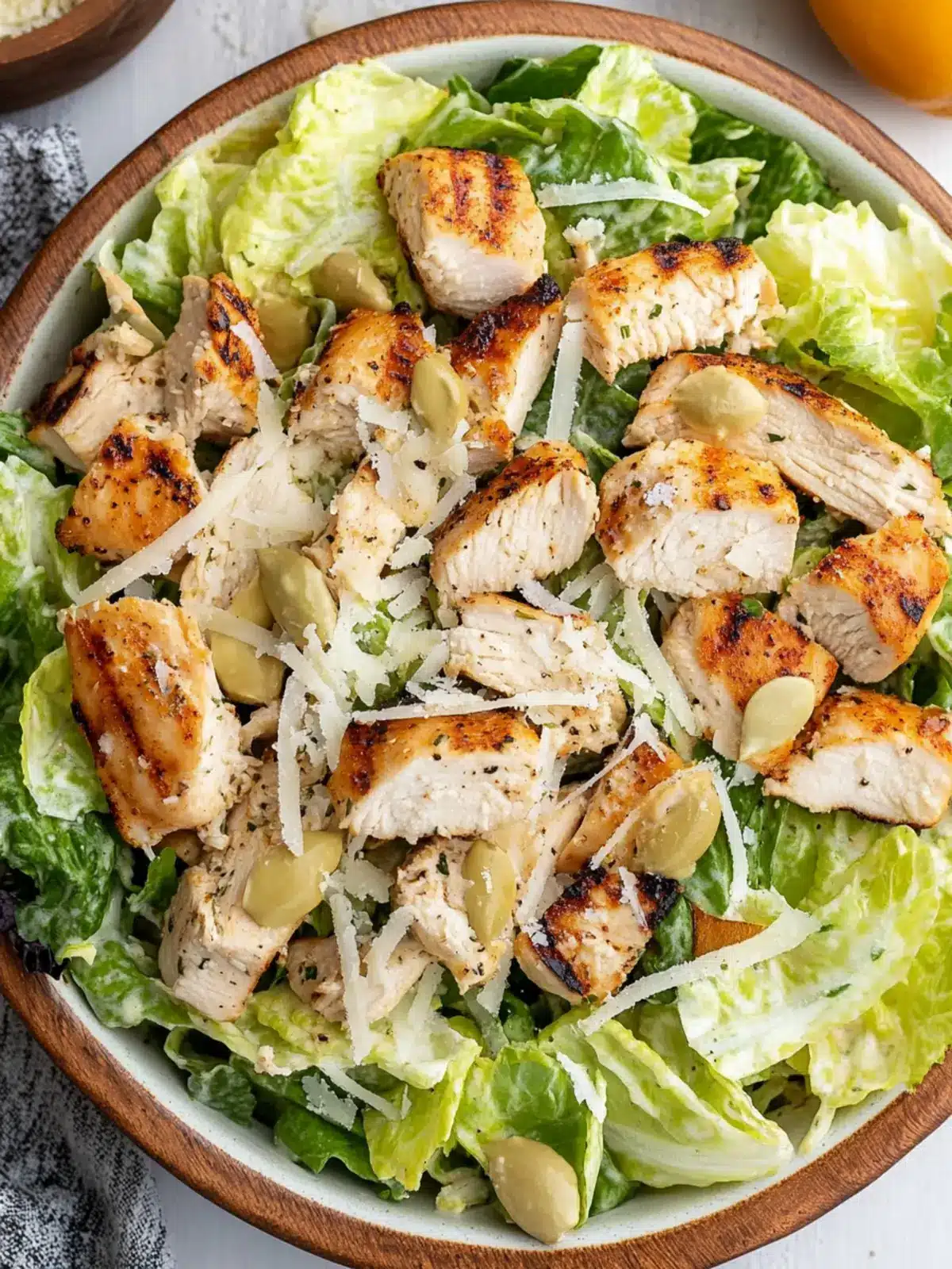 Herb-Infused Grilled Chicken Caesar Salad You'll Love 2 Grilled Chicken Caesar Salad