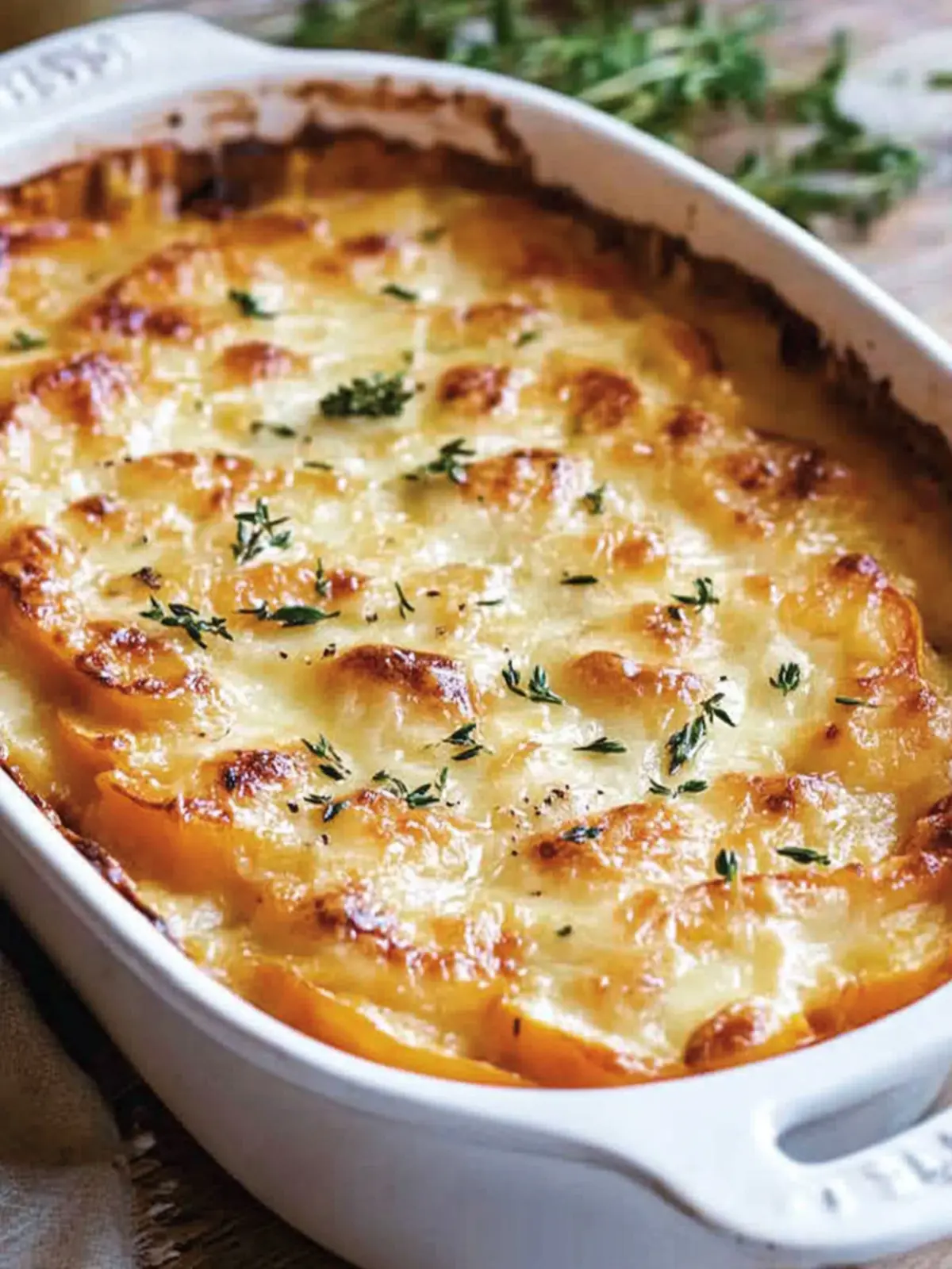 Decadent Scalloped Sweet Potatoes with Gruyere Cheese Delight 3 Scalloped Sweet Potatoes with Gruyere Cheese