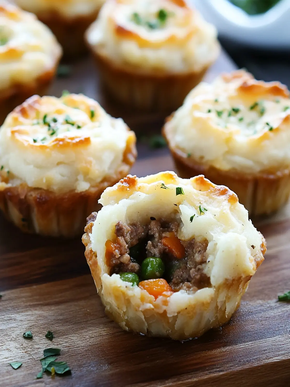 Delicious Mini Shepherd’s Pie Bites for Cozy Nights 5 Mini Shepherd’s Pie Bites