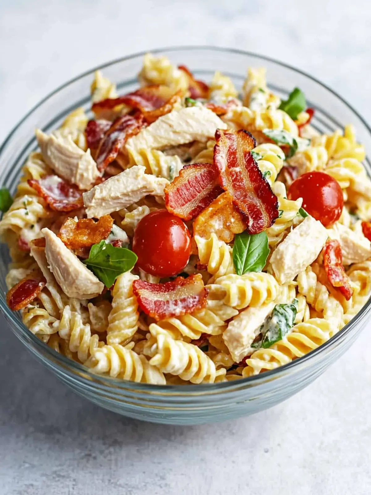 Ultimate Chicken Bacon Ranch Pasta Salad for Home Chefs 5 Chicken Bacon Ranch Pasta Salad
