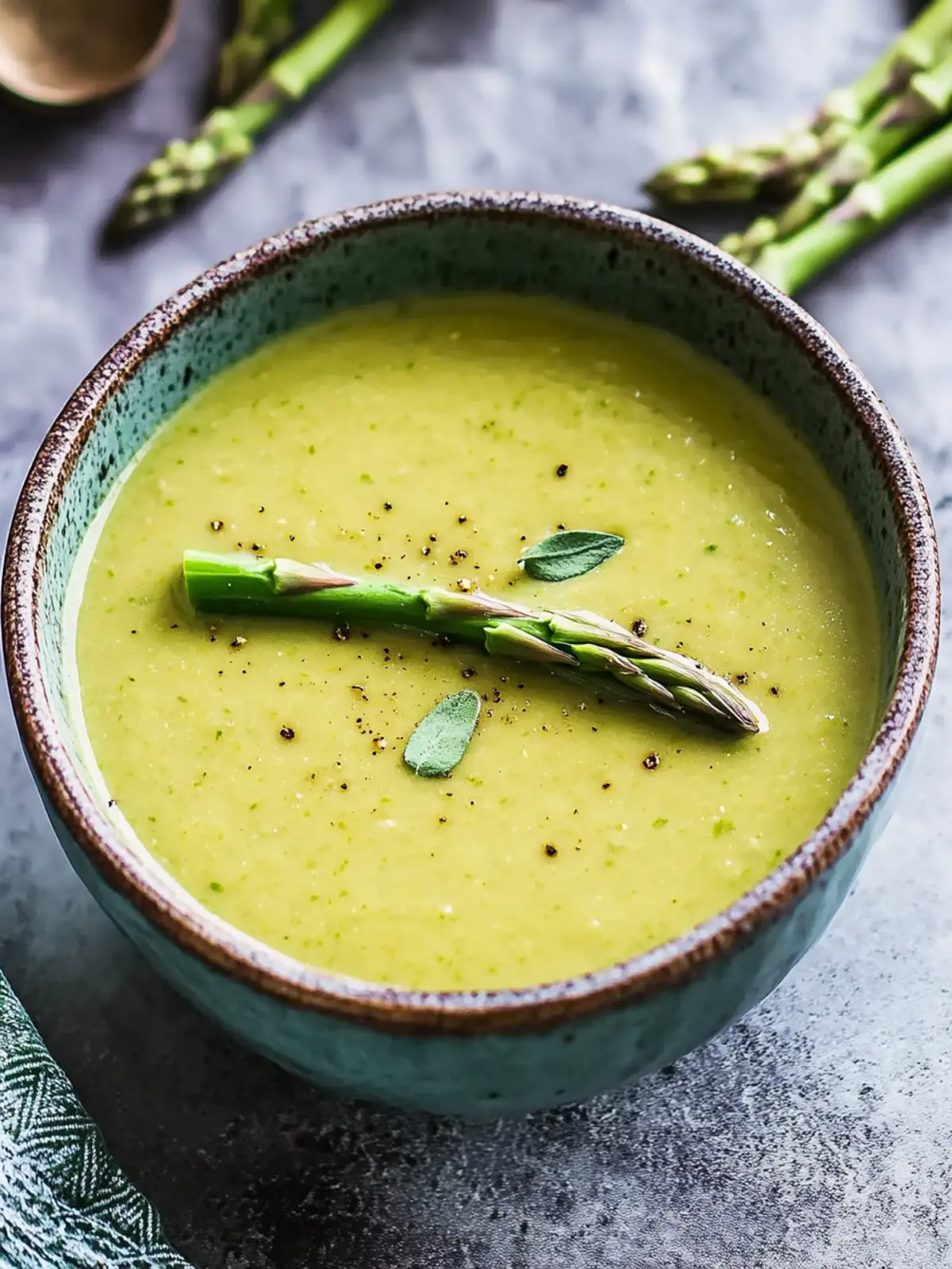 Deliciously Creamy Asparagus Soup for Cozy Nights 2 Creamy Asparagus Soup