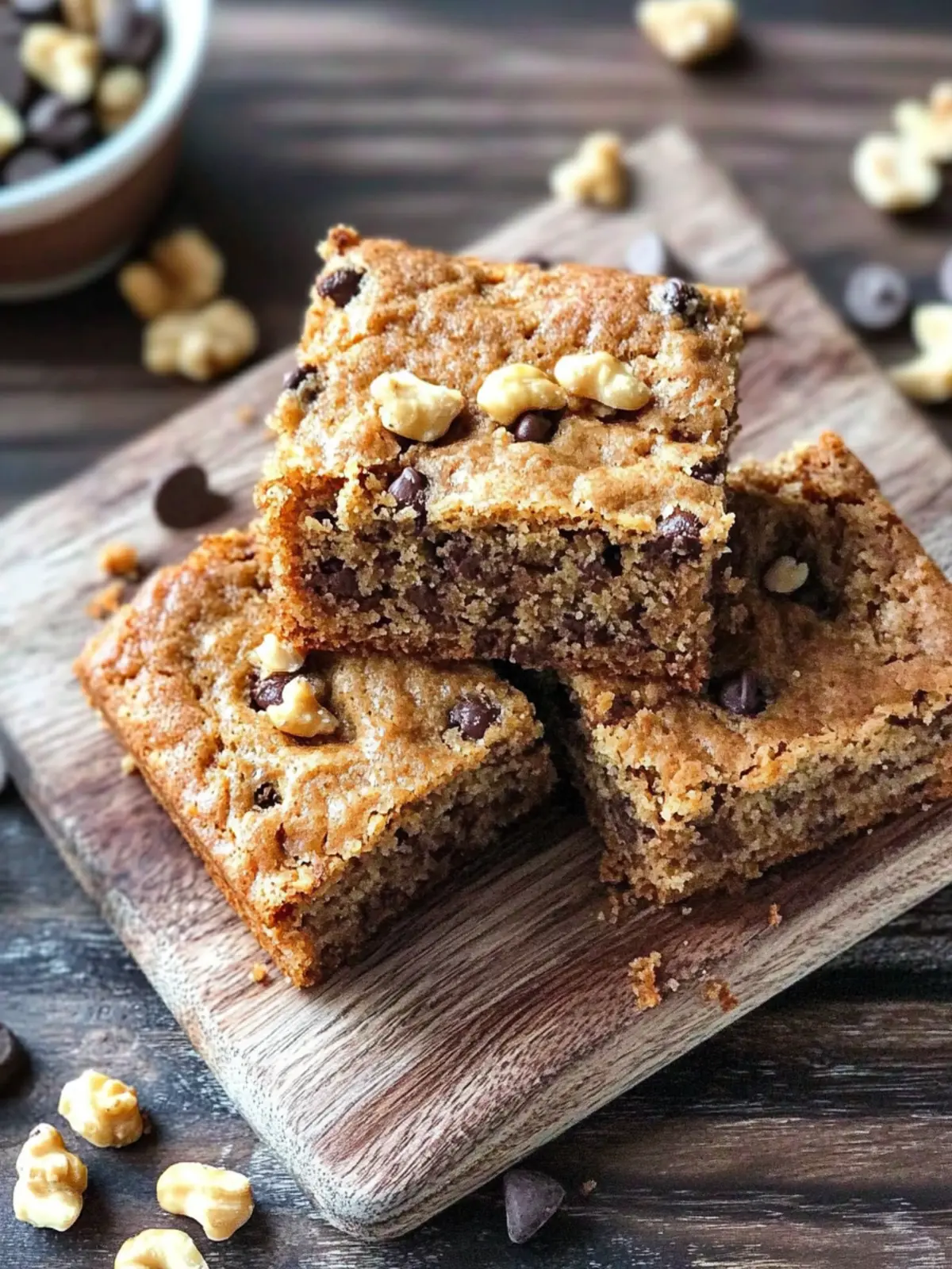 Decadent Chocolate Chip Walnut Snack Cake Recipe to Savor 3 Chocolate Chip Walnut Snack Cake