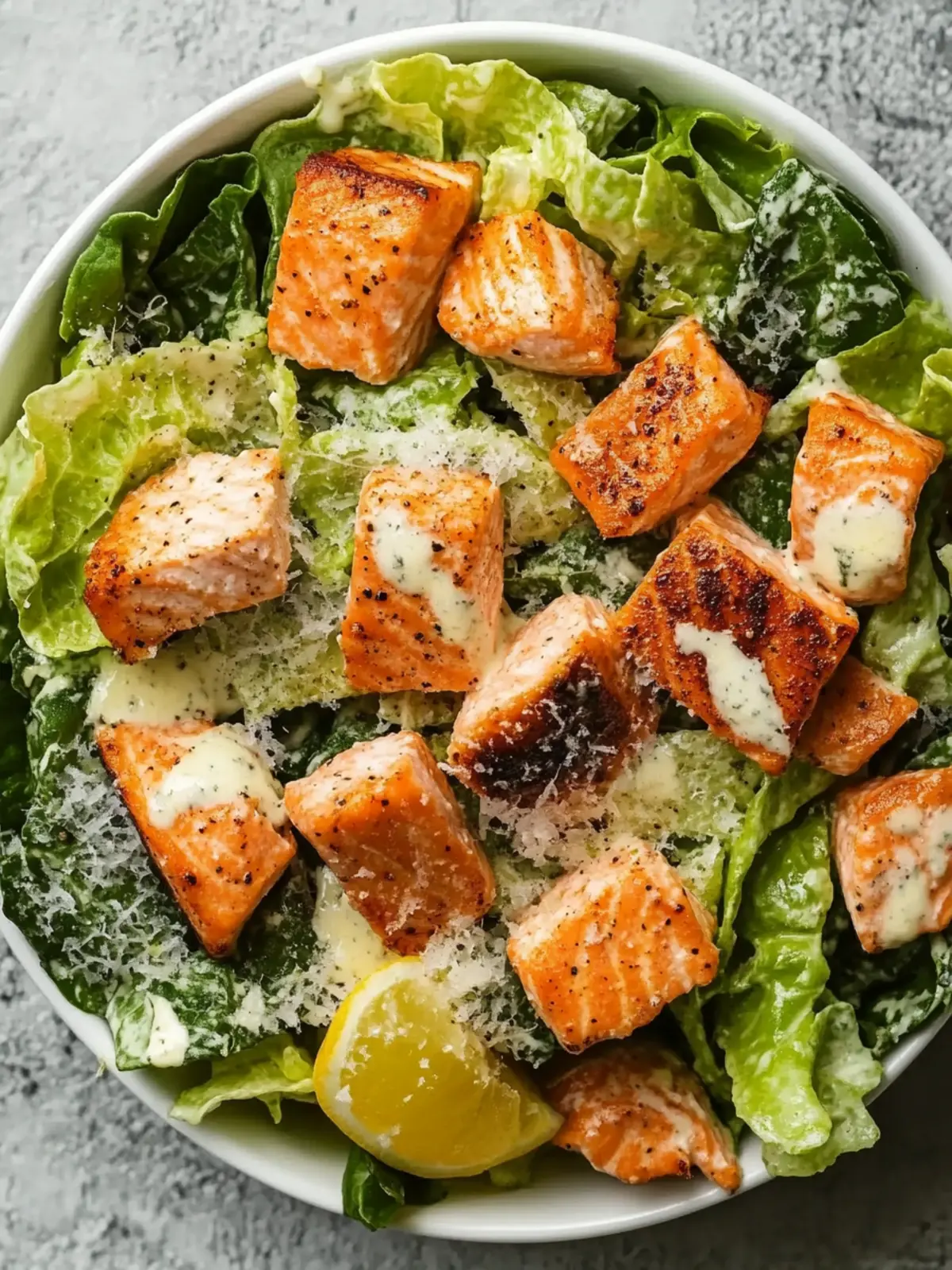 Delicious Salmon Caesar Salad: A Fresh Twist on a Classic 2 Salmon Caesar Salad