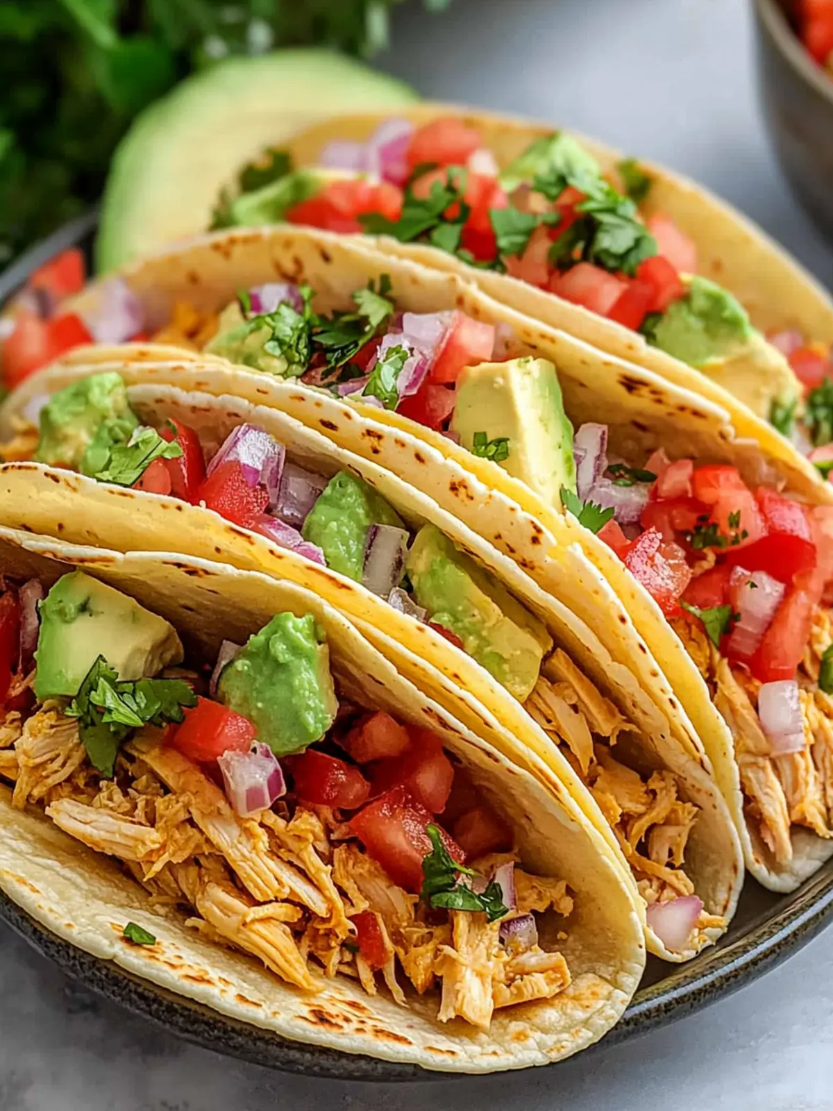 Crockpot Chicken Tacos: Effortless Flavor for Busy Nights 5 Crockpot Chicken Tacos