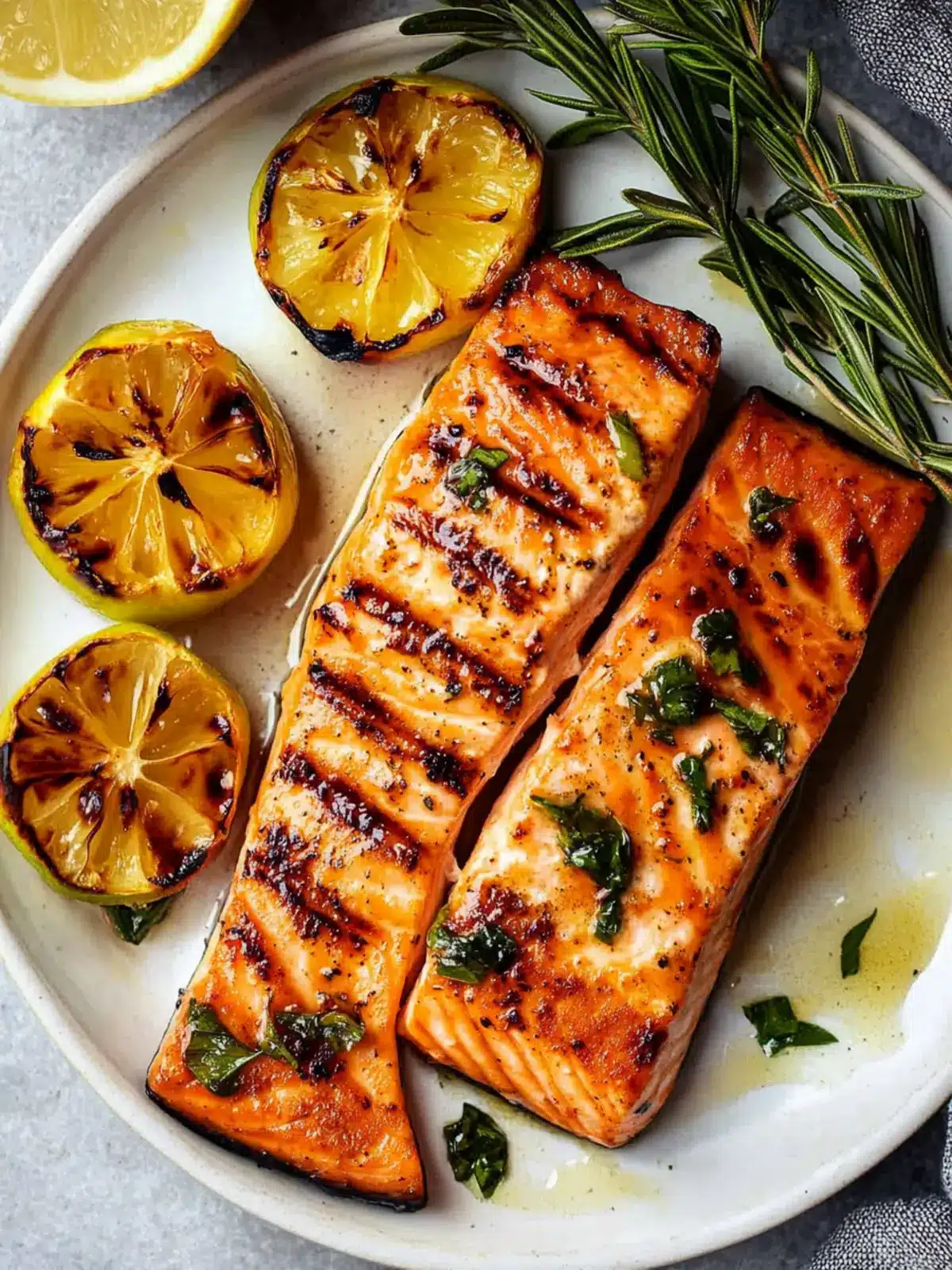 The Best Grilled Salmon with Irresistible Garlic Marinade 4 The Best Grilled Salmon