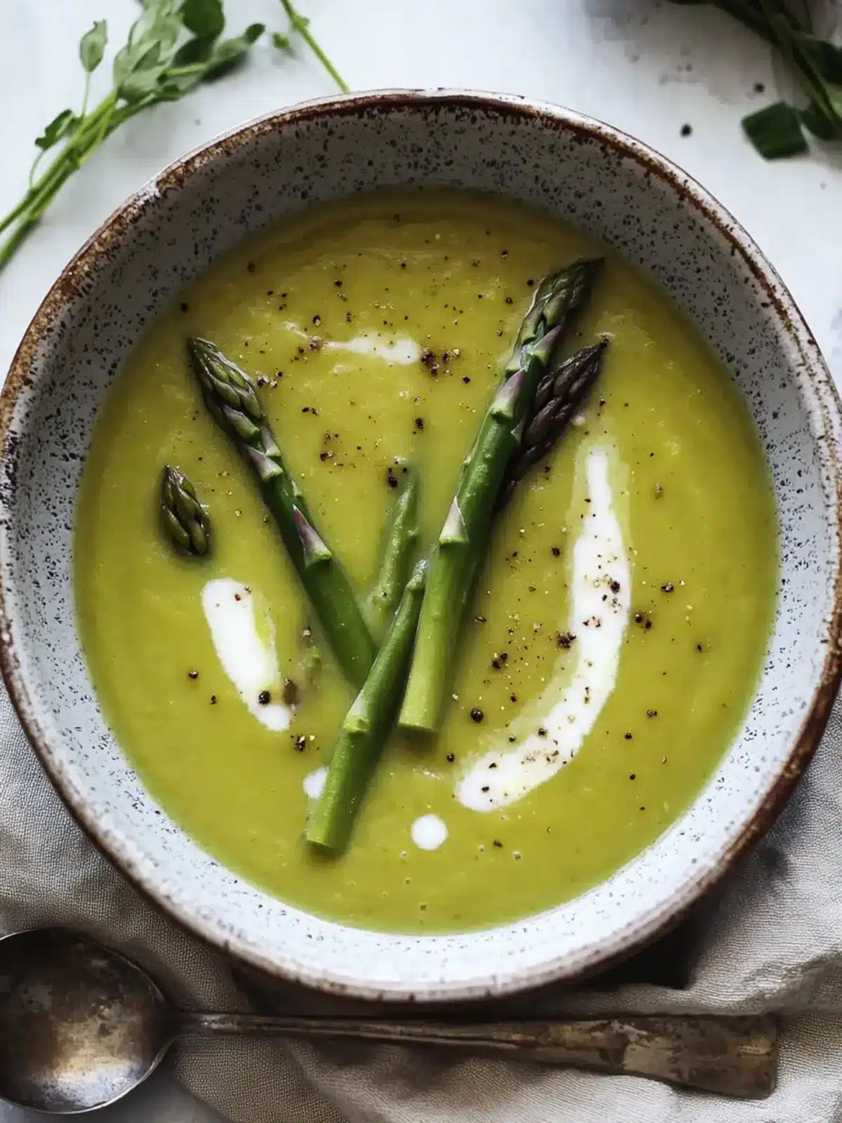 Delicious Cream of Asparagus Soup That You'll Love to Make 5 Cream of Asparagus Soup