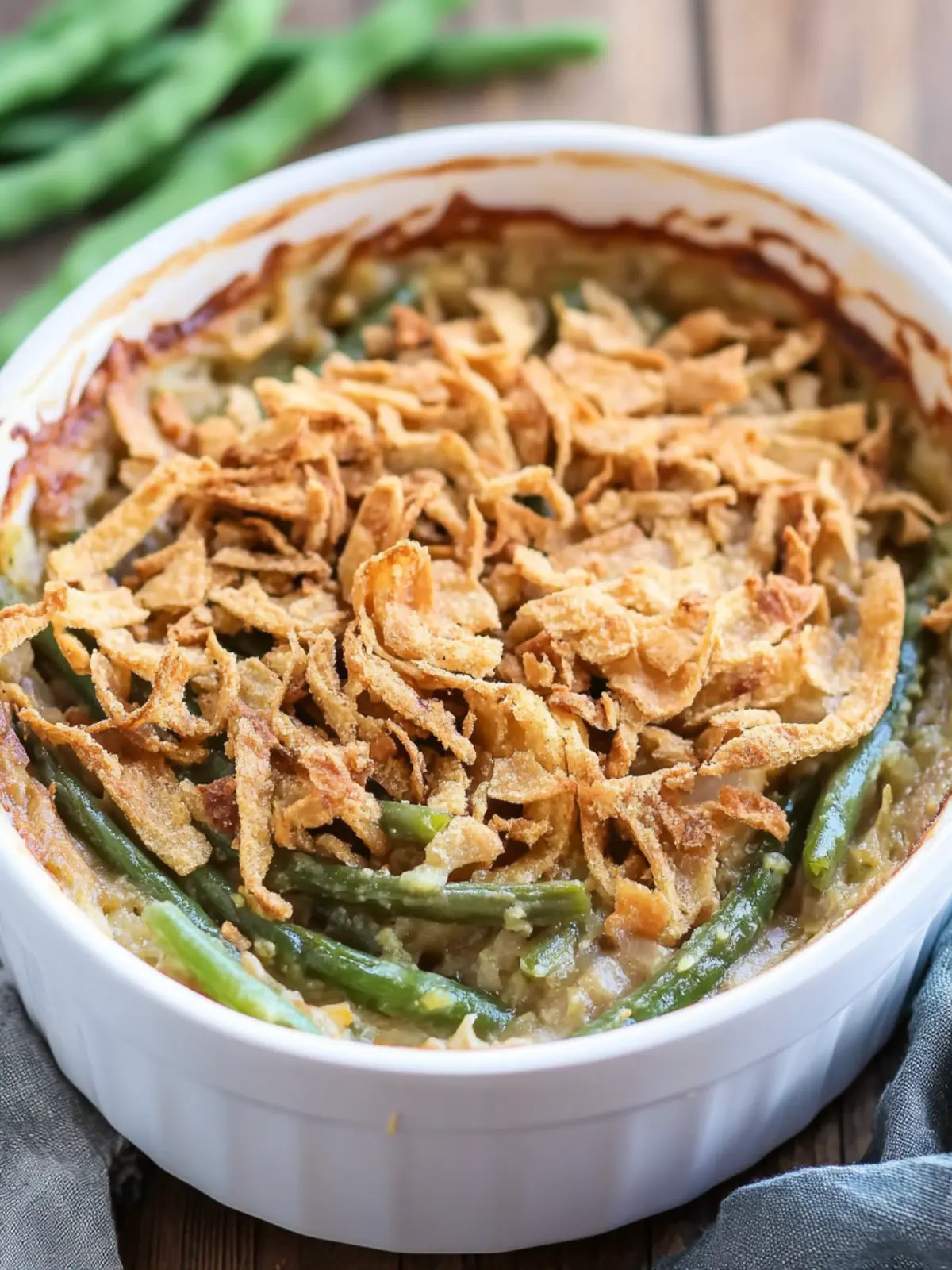 Irresistible Green Bean Casserole for Cozy Family Gatherings 5 Green Bean Casserole