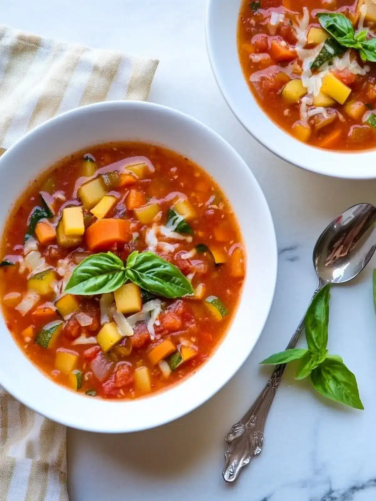 Slow Cooker Summer Vegetable Soup Bursting with Flavor 2 Slow Cooker Summer Vegetable Soup