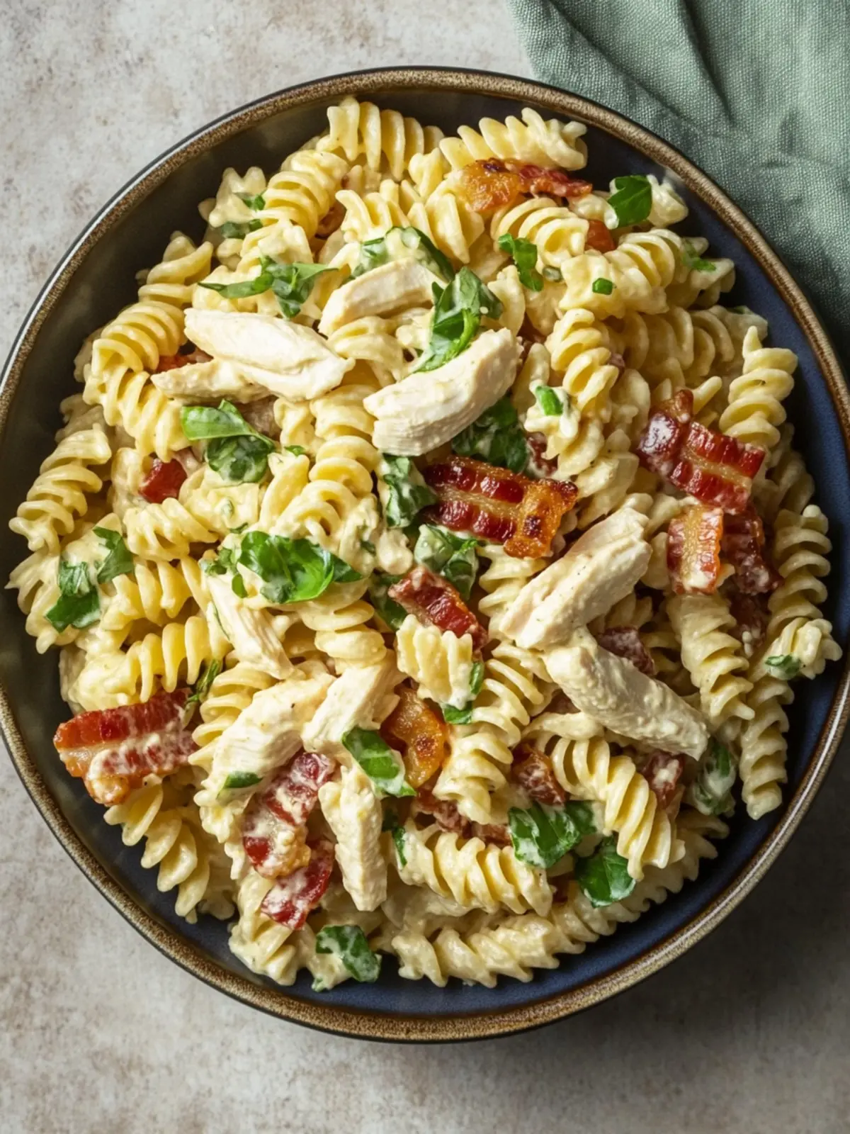 Irresistible Chicken Bacon Ranch Pasta Salad to Wow Your Guests 3 Chicken Bacon Ranch Pasta Salad