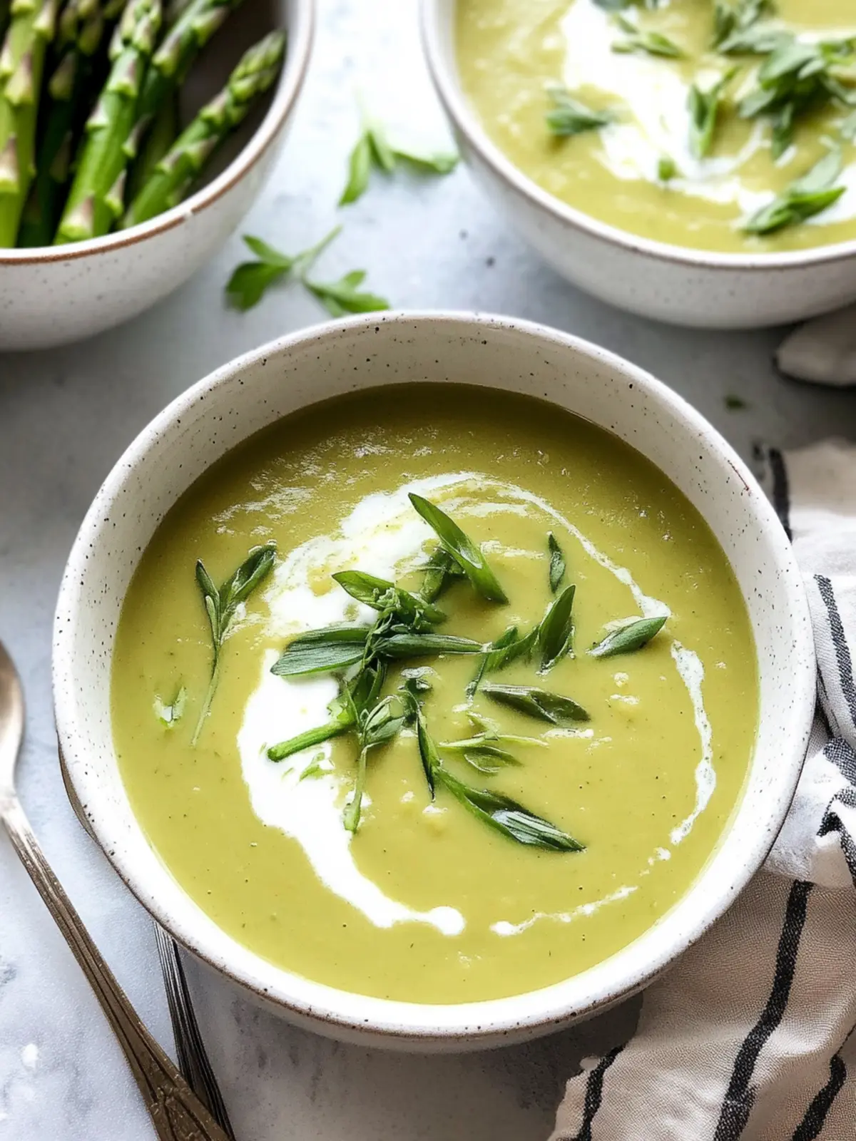 Creamless Cream of Asparagus Soup That Hits the Spot 5 Creamless Cream of Asparagus Soup