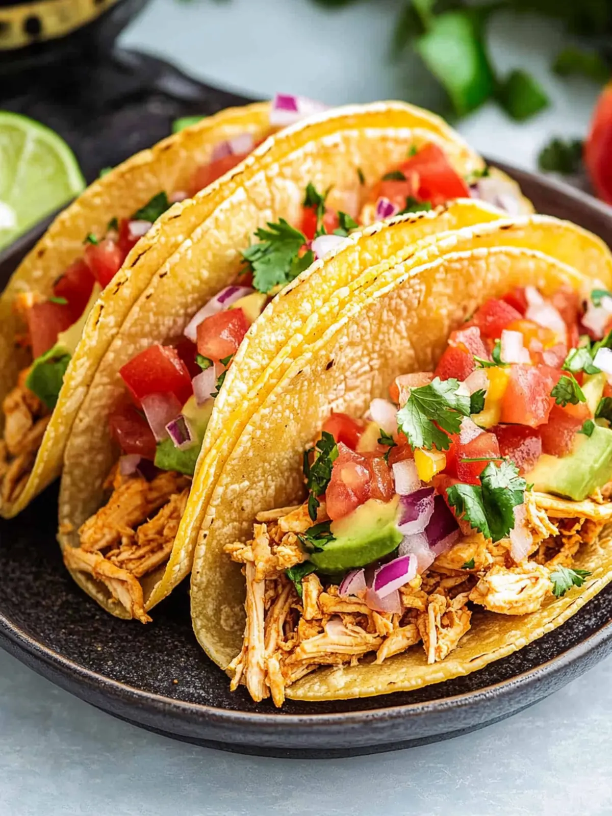 Easy Crockpot Chicken Tacos for Ultimate Taco Night Fun 2 Crockpot Chicken Tacos