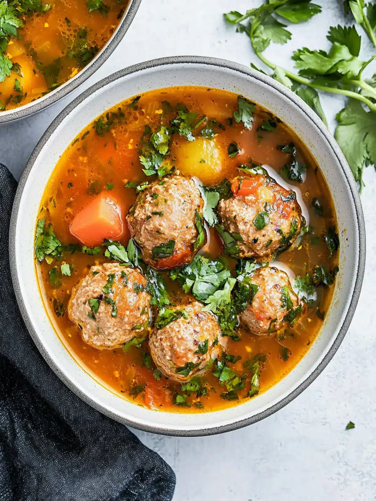 Savory Albondigas Soup: A Cozy Comfort in Every Bite 3 Albondigas Soup