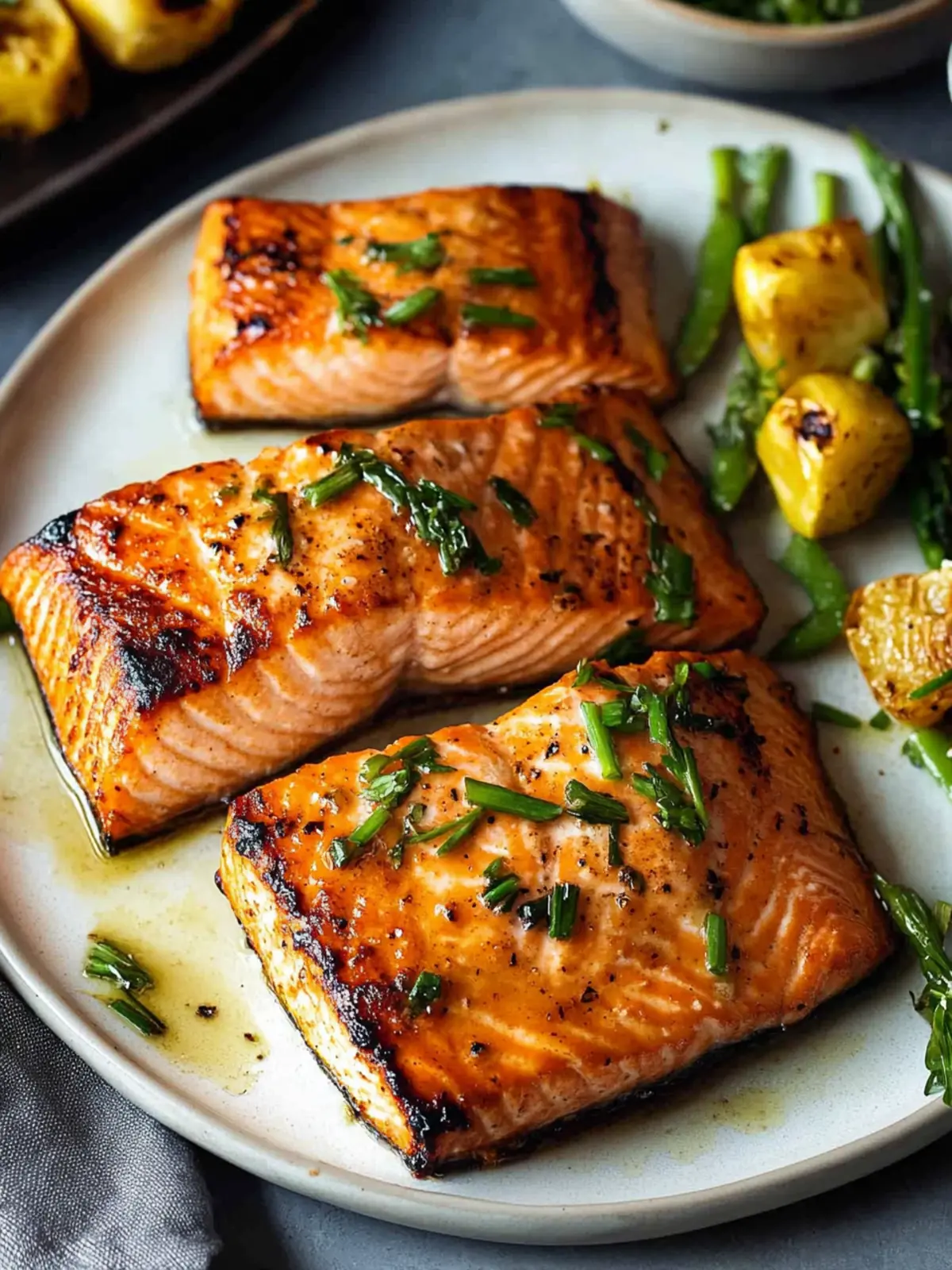 The Best Grilled Salmon with Irresistible Garlic Marinade 5 The Best Grilled Salmon