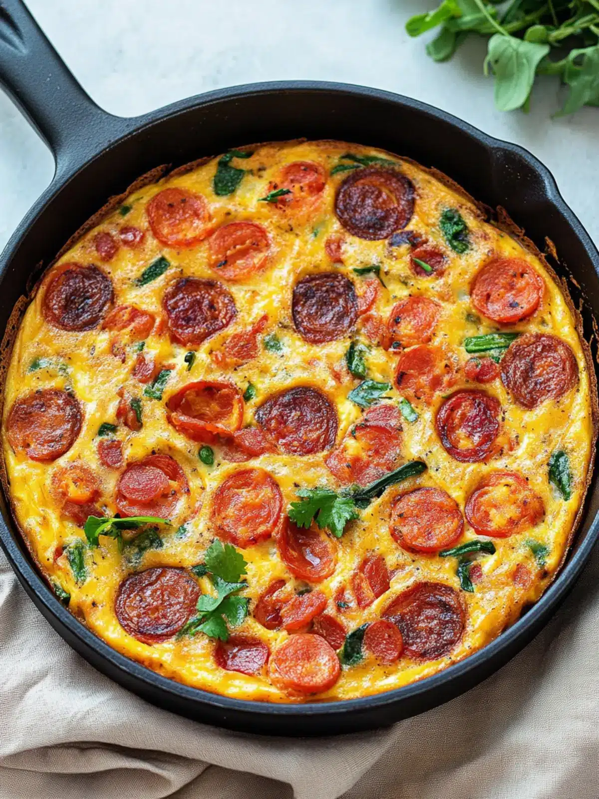 Savor This Zesty Chorizo Frittata for a Weekend Treat 3 Chorizo Frittata