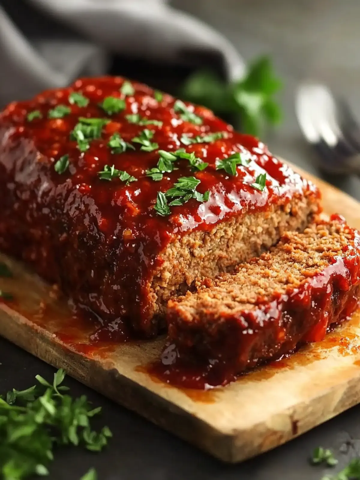 Marinara Glazed Meatloaf: Comfort Food Made Simple 4 Marinara Glazed Meatloaf