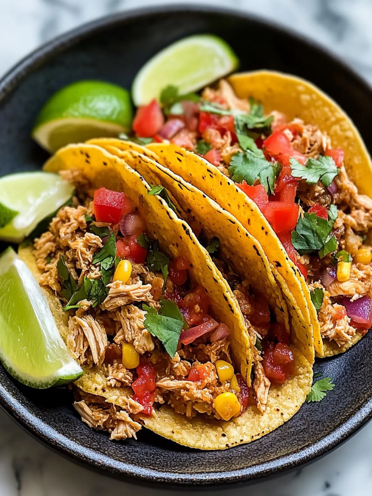 Get Taco Night Ready with Crock Pot Chicken Taco Meat 3 Crock Pot Chicken Taco Meat