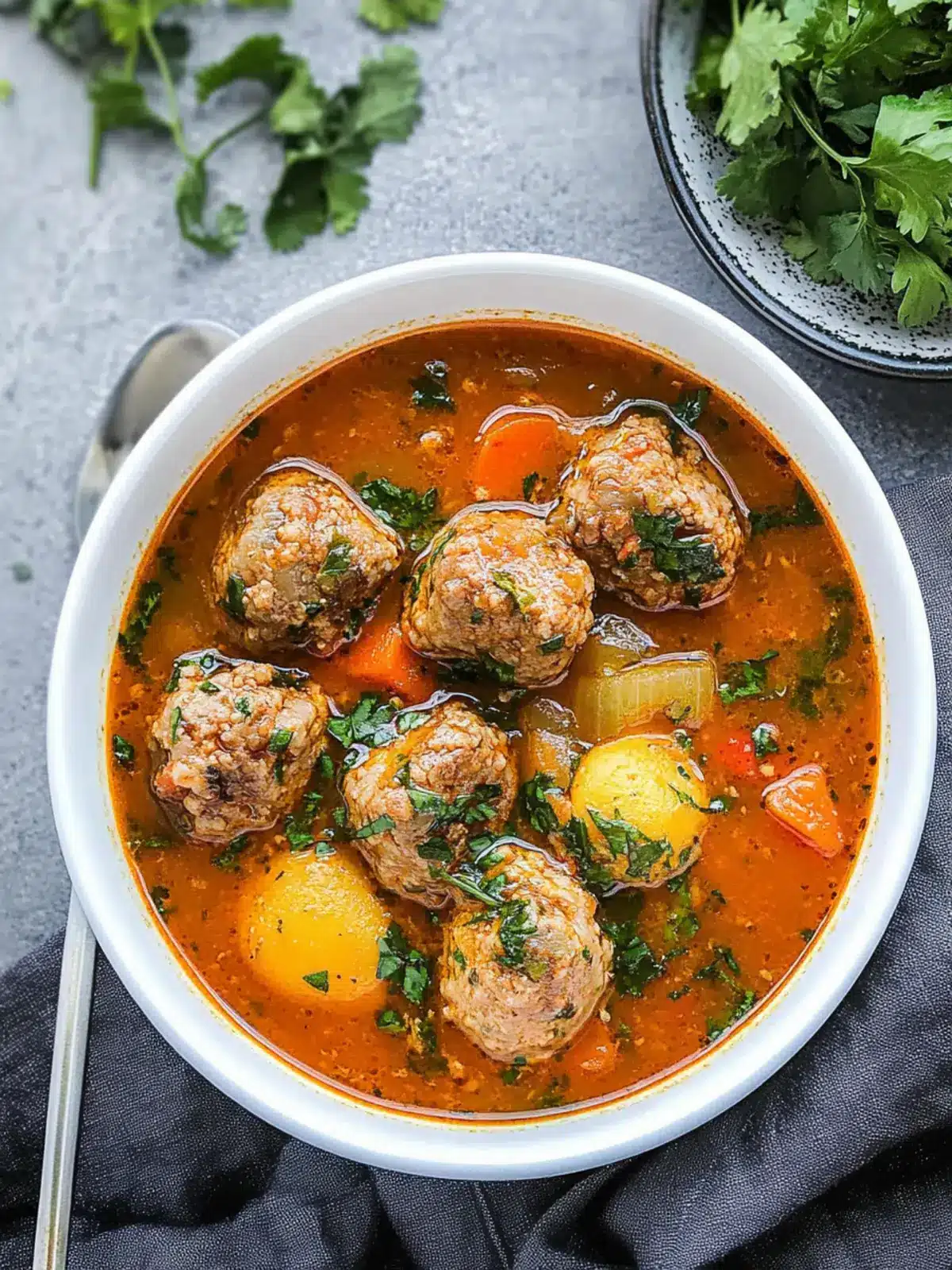 Savory Albondigas Soup: A Cozy Comfort in Every Bite 5 Albondigas Soup