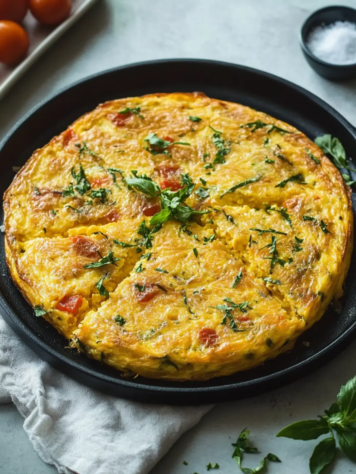Savor This Flavor-Packed Vegetable Frittata Delight 4 Frittata