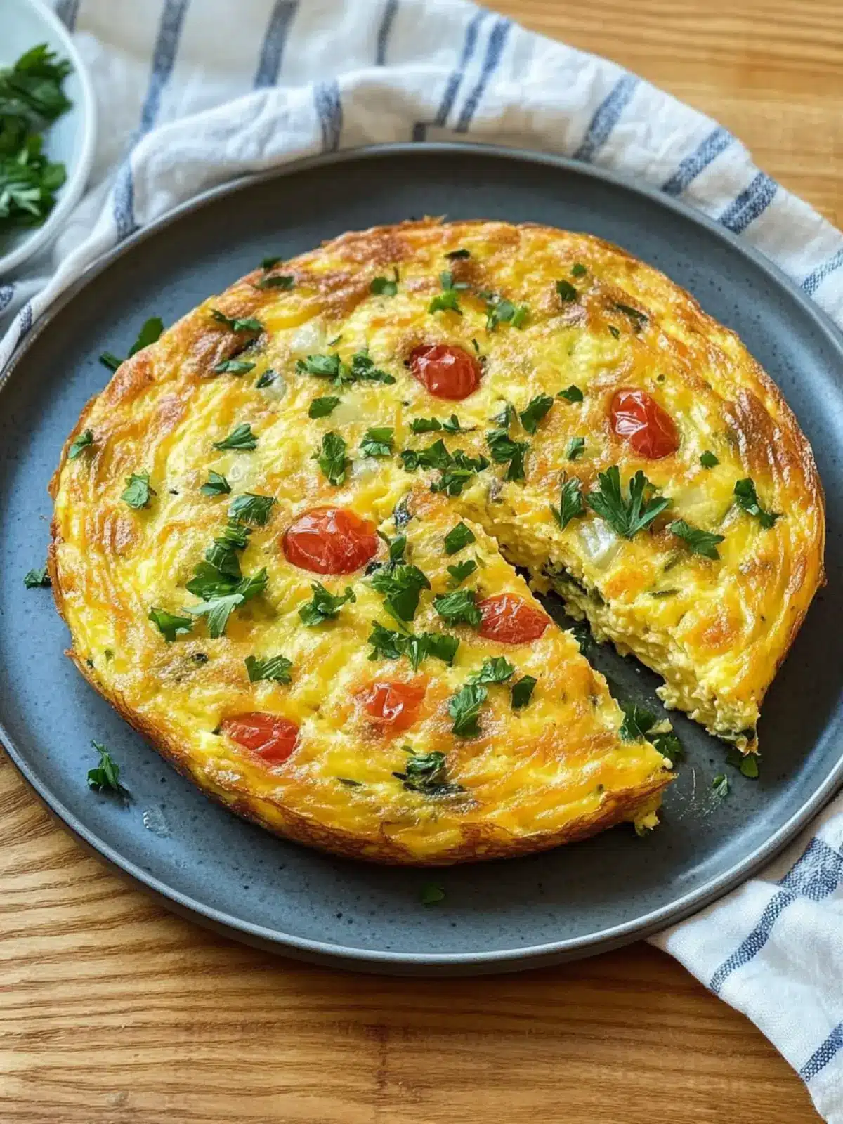 Savor This Flavor-Packed Vegetable Frittata Delight 5 Frittata