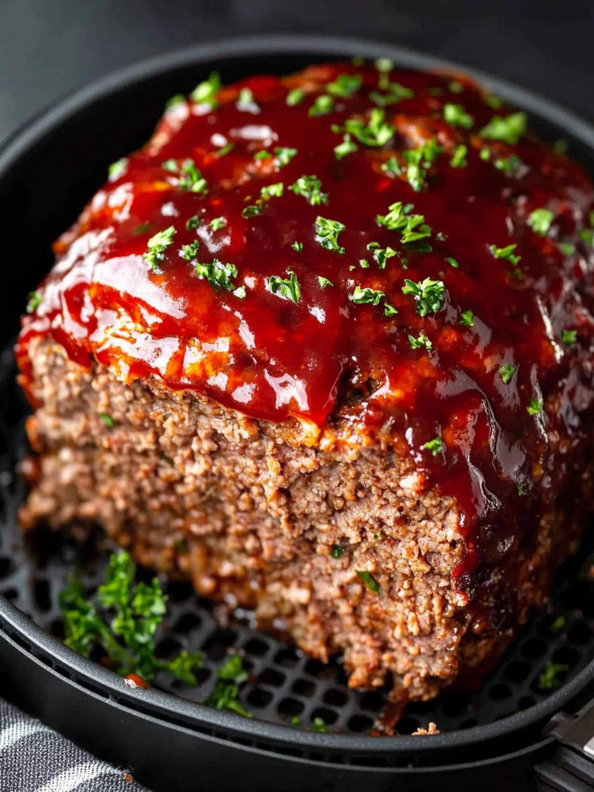 Juicy Air Fryer Meatloaf: Quick, Easy Comfort Food Delight 4 Air Fryer Meatloaf