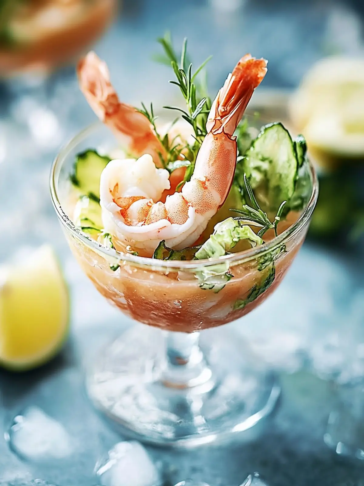 Classic Prawn Cocktail with a Zesty Twist for Your Party 2 Classic prawn cocktail