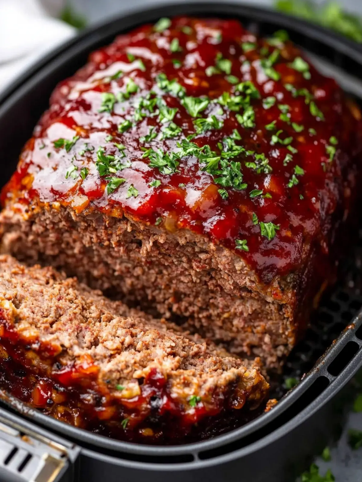 Juicy Air Fryer Meatloaf: Quick, Easy Comfort Food Delight 2 Air Fryer Meatloaf
